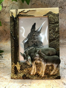 Novelty Donkeys Photo Frame Picture Donkey Farm Animal Collection