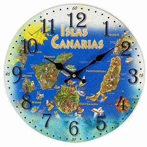 Canary Islands Wall Clock