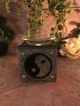 Load image into Gallery viewer, Soapstone Yin Yang Oil Burner Aromatherapy Home Decoration Feng Shui Decor-OsirisTradingUK
