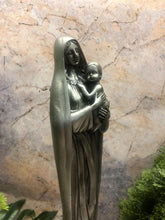 Load image into Gallery viewer, Virgin Mary Holding Baby Jesus Sculpture Statue Religious Catholic Figurine
