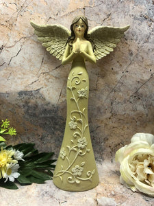 Guardian Angel Prayer Figurine Statue Praying Sculpture Angels Collection