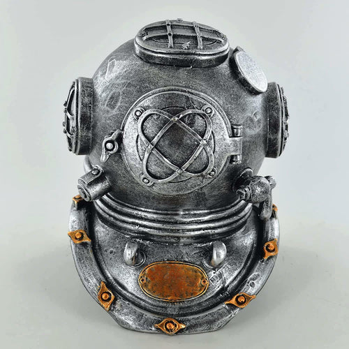 Steampunk Diving Helmet Ornament Sculpture Home Decorative Decoration Diver-OsirisTradingUK