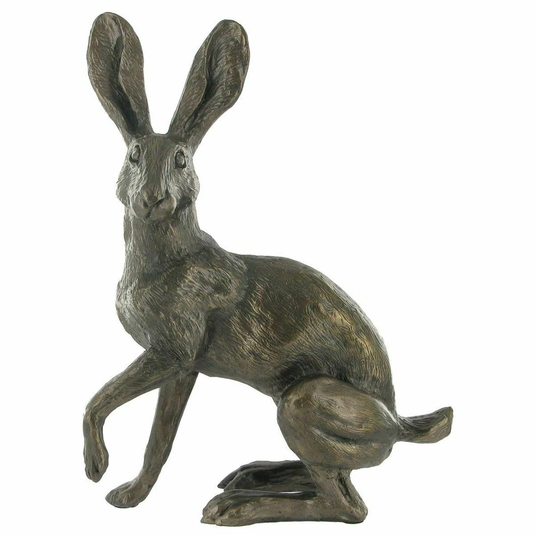 Bronze Hare Sculpture Harriet Glen Statue Hares Gifts Figurine Statue Rabbit