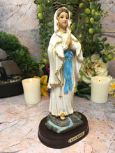 Laden Sie das Bild in den Galerie-Viewer, Virgin Mary Our Lady of Lourdes Statue Religious Ornament Figurine-OsirisTradingUK
