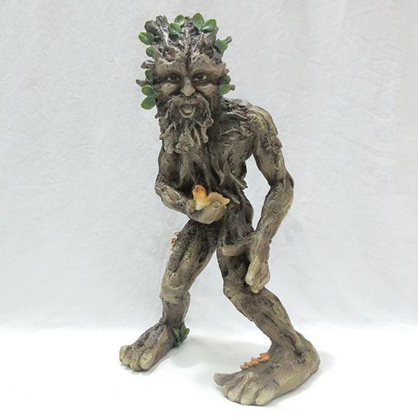 Tree Man Figurine Fantasy Green Man Collection Garden Ornament Sculpture Pagan-OsirisTradingUK