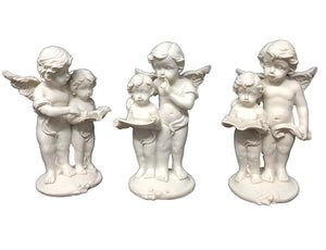 Set of 3 Beautiful Angel Cherubs Ornament Mothers Grandma Gift Present Figurine-Home, Furniture & DIY:Home Décor:Sculptures & Figurines-OsirisTradingUK