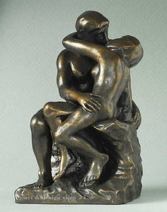 Pocket Art Museum Miniatur-Skulptur Der Kuss Auguste Rodin