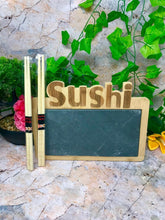 Load image into Gallery viewer, Sushi Set Tray in with Bamboo Chopsticks Gift Box-OsirisTradingUK
