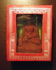 Healing Buddha Praying Incense Statue