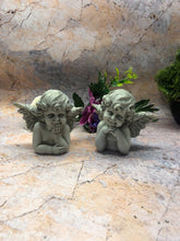 Load image into Gallery viewer, Pair of Cherubs Graveside Angels Figurine Statue Memorial Sculpture Grave Statue-Collectables:Fantasy, Myth &amp; Magic:Mythical Creatures:Angels-OsirisTradingUK
