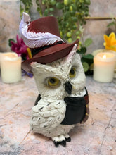 Laden Sie das Bild in den Galerie-Viewer, Comical Steampunk Owl Sculpture Figurine Home Decoration Statue Owls-OsirisTradingUK
