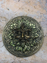 Load image into Gallery viewer, Green Man Incense Burner Wiccan Altar Ornament Pagan Sculpture-OsirisTradingUK
