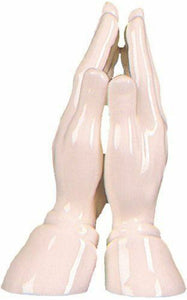 Praying Hands Religious Figurine Statue Ornament Ceramic