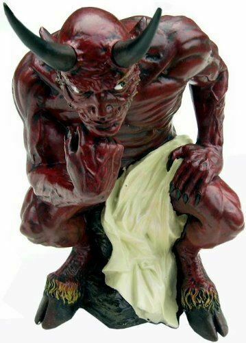 Diabolos Demon Figurine Gothic Decor Ornament Statue Devil Figure