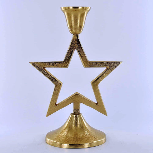 Star Candle Holder Fantasy Garden Home Decor Gift Idea Magic Mystical-OsirisTradingUK