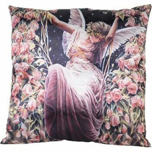 Enchanted Art Sheila Wolk Fairy Cushion The Gatekeeper