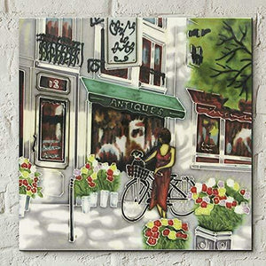 Objets d'arts by Brent Heighton 8x8 Ceramic Wall Tile Home Decoration-OsirisTradingUK