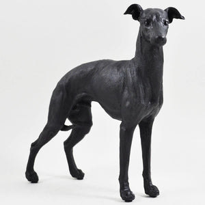 Bronze Effect Greyhound Statue Dog Sculpture Pet Gift Ornament