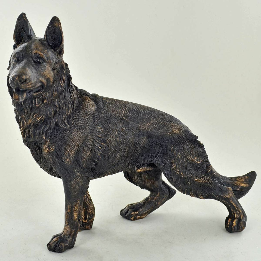 German Shepherd Alsatian Dog Sculpture Statue Ornament Dog Lover Gift