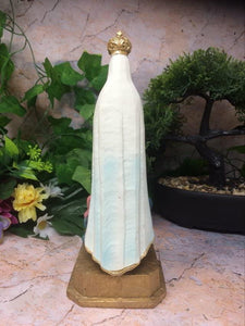 Blessed Virgin Mary Our Lady of Fatima with Children Statue Ornament Figurine