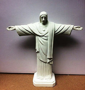 Reproduction Christ the Redeemer Lord Saviour White Jesus Figurine Statue