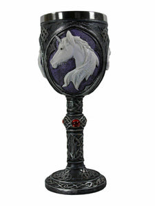 Unicorn Gothic Drinking Refreshment Goblet Chalice