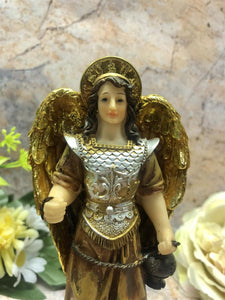 Archangel Zadkiel Statue Religious Figurine Sculpture Angel of Freedom Statue