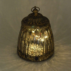 Moroccan Style LED Lantern Gold Home Decoration Ornament-OsirisTradingUK