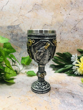 Load image into Gallery viewer, Steampunk Gearwork Dragon Goblet Dragons Chalice Ornament Gothic Decor Design B-OsirisTradingUK
