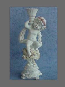 Guardian Angel Figurine Cherub Candle Holder Statue Ornament Sculpture Gift