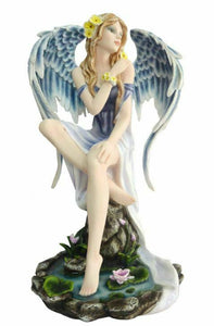Large Angel of Tranquility Sculpture Statue Mythical Creatures Figure Gift