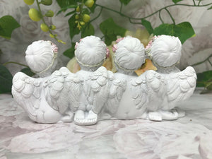 Guardian Angel Figurine Cherub Statue Love Ornament Sculpture Gift-Collectables:Fantasy, Myth & Magic:Mythical Creatures:Angels-OsirisTradingUK
