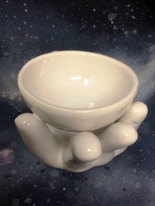 Novelty Hand Oil Burner Warmer Home Decoration Aromatherapy-OsirisTradingUK