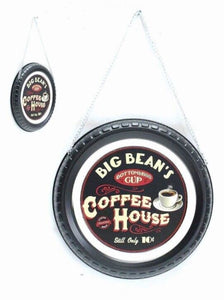 Vintage Metal Sign Coffee House Garage Summer House Decor Man Cave Wall Plaque-OsirisTradingUK