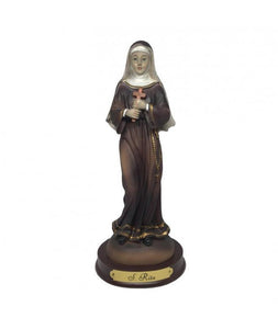 Santa Rita of Cascia Statue Catholic Saint Sculpture Religious Ornament Figurine-OsirisTradingUK