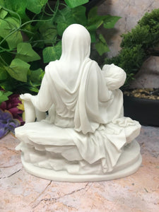 Michelangelo's Pieta Statue Sculpture Madonna Jesus Veronese Religious Ornament