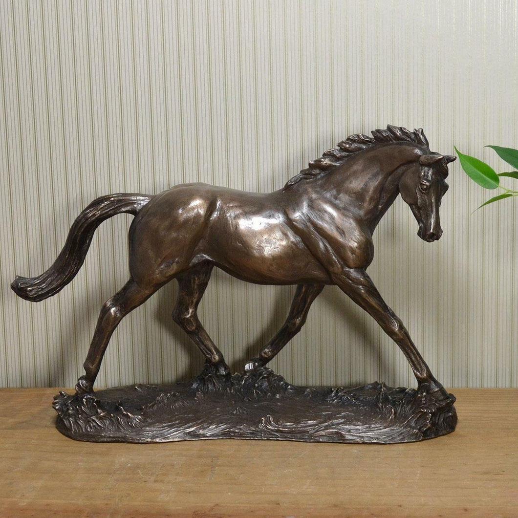 Elegance Cold Cast Bronze Horse Sculpture by Harriet Glen
