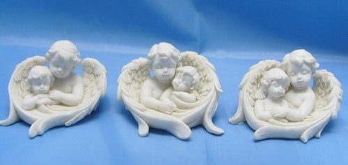 Guardian Angel Figurine Pair of Cherubs Statue Ornament Sculpture Statue Gift-Collectables:Fantasy, Myth & Magic:Mythical Creatures:Angels-OsirisTradingUK