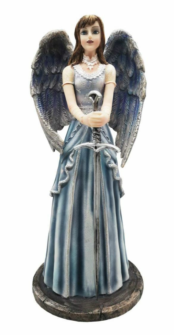Guardian Angel Figurine Statue Ornament Sculpture Gothic Fantasy Figurine Gift-OsirisTradingUK