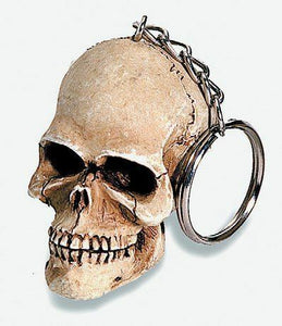 Set of Six Skull Keyrings-OsirisTradingUK