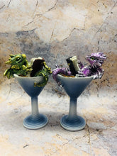 Load image into Gallery viewer, Pair of Whimsical Dragons Figurines Dragon Themed Sculptures Fantasy Art
