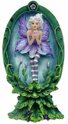 Summer Fairy and Greenman Display Figurine Statue Ornament Mythical Creatures-OsirisTradingUK