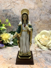 Load image into Gallery viewer, Blessed Virgin The Immaculate Heart of Mary Statue Ornament Figurine
