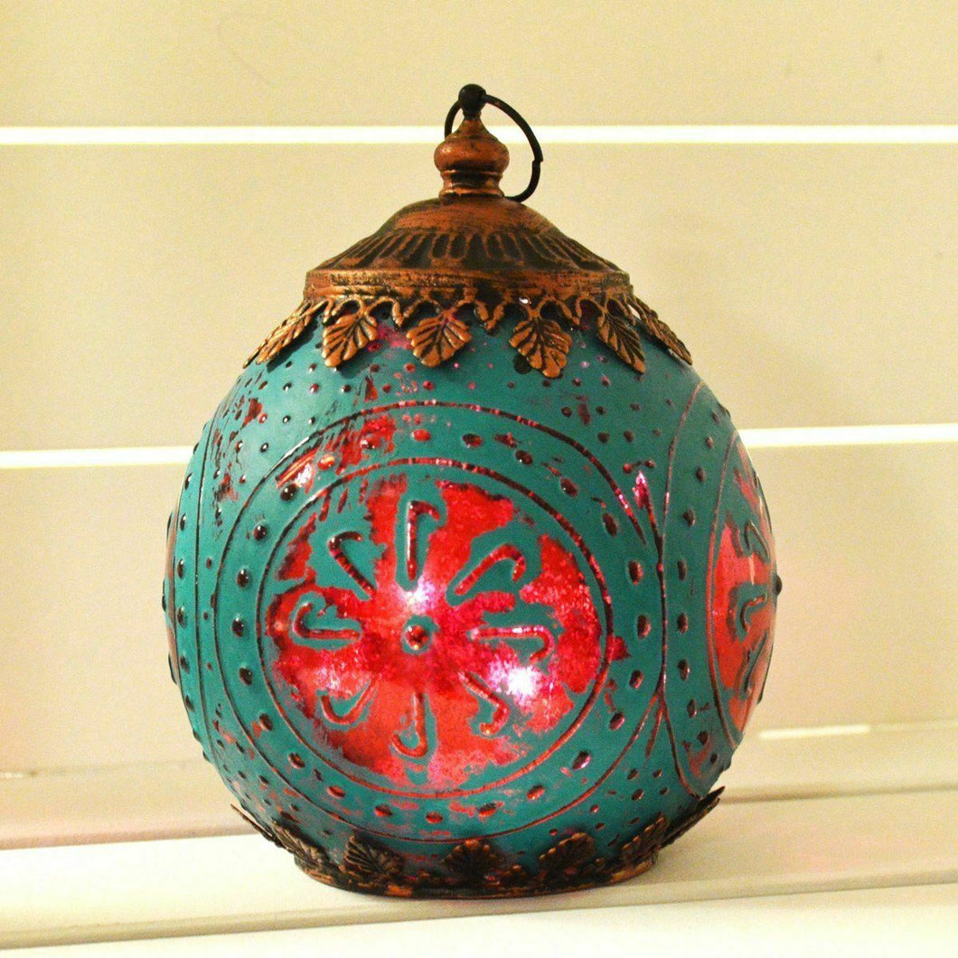 Moroccan Hanging Lantern LED String Light Home Decoration Nightlight Gift