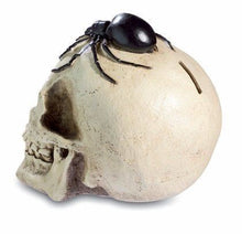 Load image into Gallery viewer, Large Gothic Spider Skull Arachnid Money Box Statue Sculpture Ornament 20 cm-OsirisTradingUK
