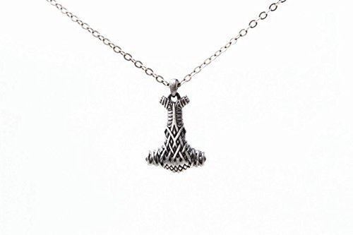 Viking Thor's Hammer Pendant Necklace Amulet Talisman-OsirisTradingUK