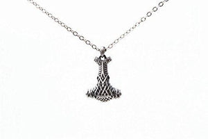 Viking Thor's Hammer Pendant Necklace Amulet Talisman-OsirisTradingUK