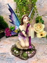 Laden Sie das Bild in den Galerie-Viewer, Fee Figur Fantasy Feen Figur mythische Skulptur Geschenk Ornament Statue
