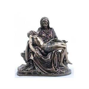 La Pieta Museum Reproduction Statue Of The Virgin Mary Jesus Religious Sculpture