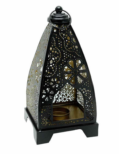 Antique Effect Moroccan Lantern Candle Tealight Holder-OsirisTradingUK
